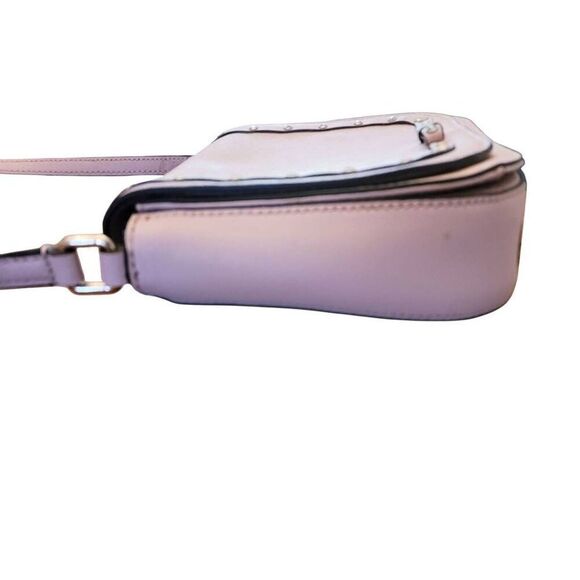 Kate Spade Lightest Blush Pink Rhinestone Bow Flap Crossbody Shoulder Bag - Picture 7 of 16